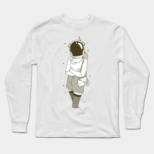 The Woman In Space Long Sleeve T-Shirt